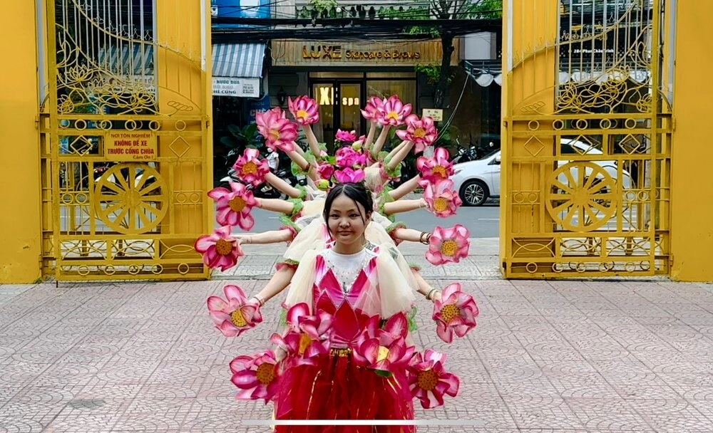 Đặc sắc điệu Múa truyền thống “Nguyện làm một đóa sen” đón mừng Lễ Hội Quán Thế Âm Đà Nẵng 19.2-0