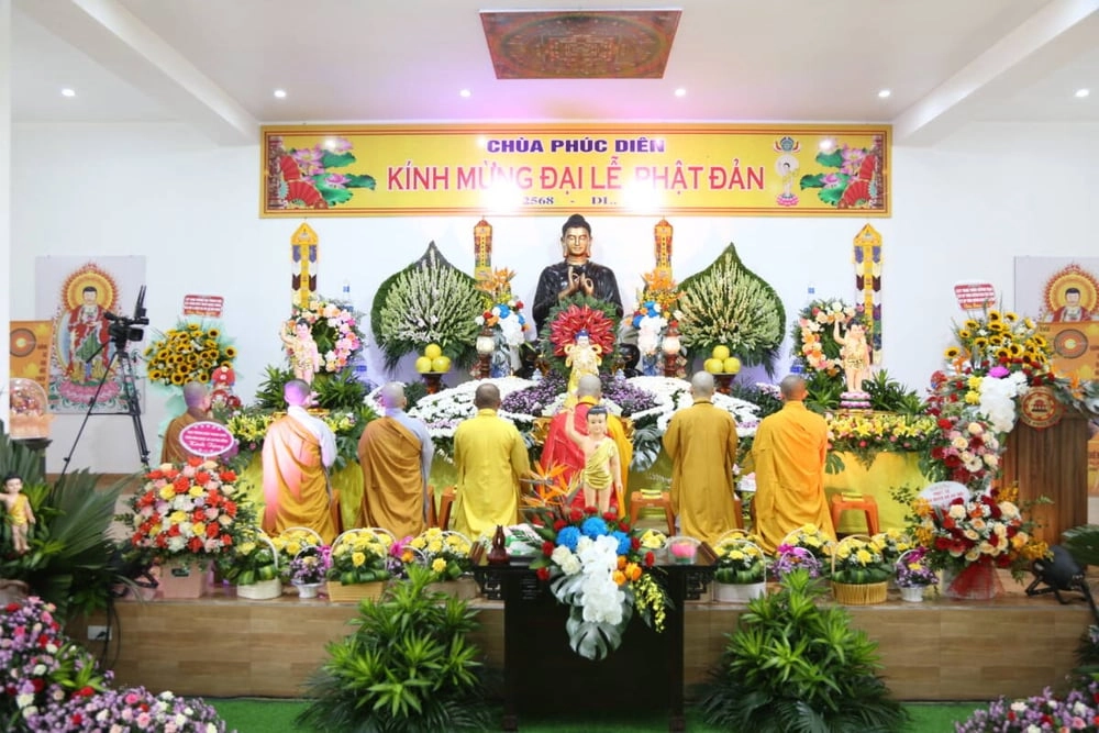 Thái Bình: Chùa Phúc Duyên tổ chức đại lễ Phật đản PL.2568 và đúc tượng Phật Thích Ca-4