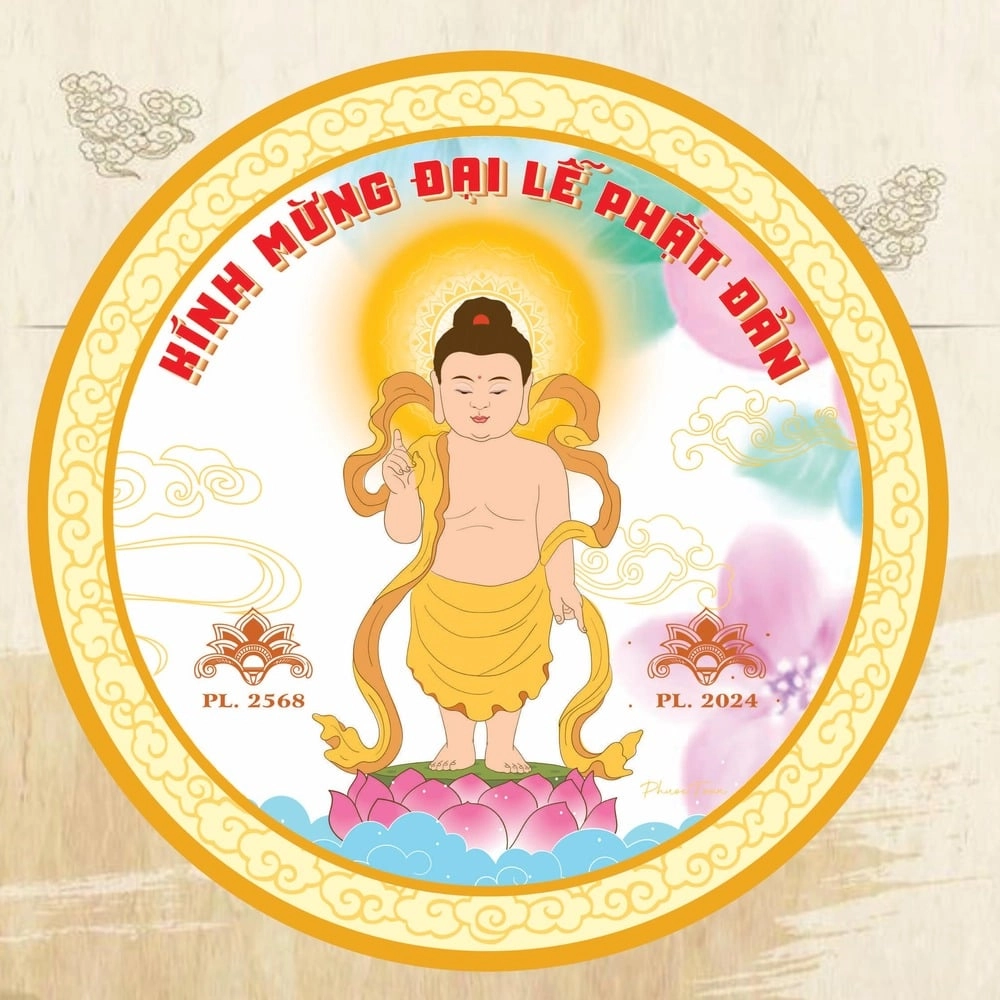 Cùng đổi hình đại diện Kính mừng Phật đản Phật lịch 2568-14