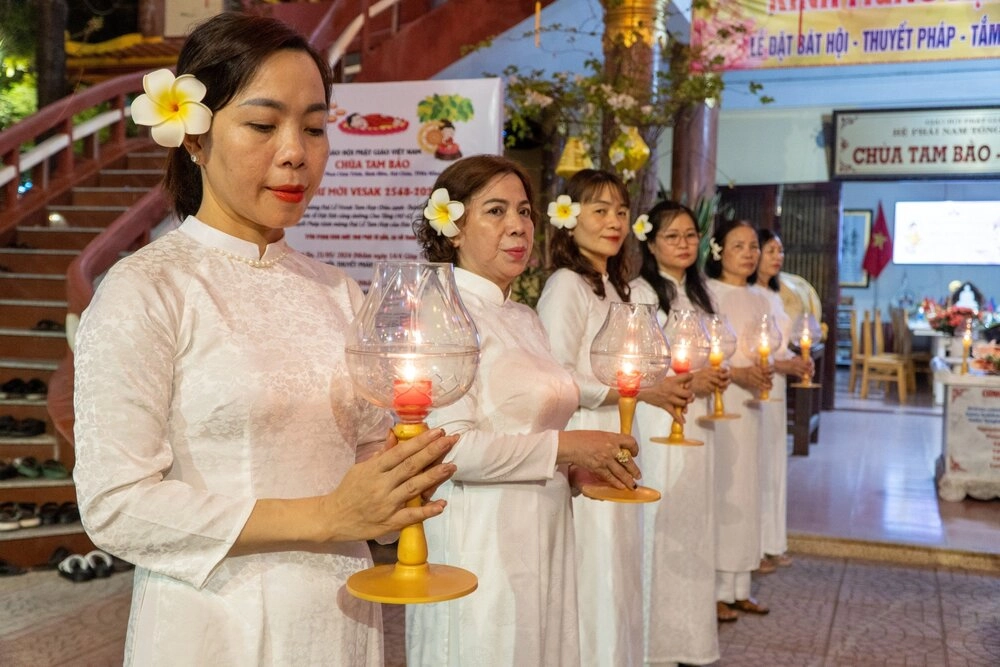 Đà Nẵng: Pháp hội thiền hành kính mừng đại lễ Phật đản PL.2568 tại chùa Tam Bảo-5