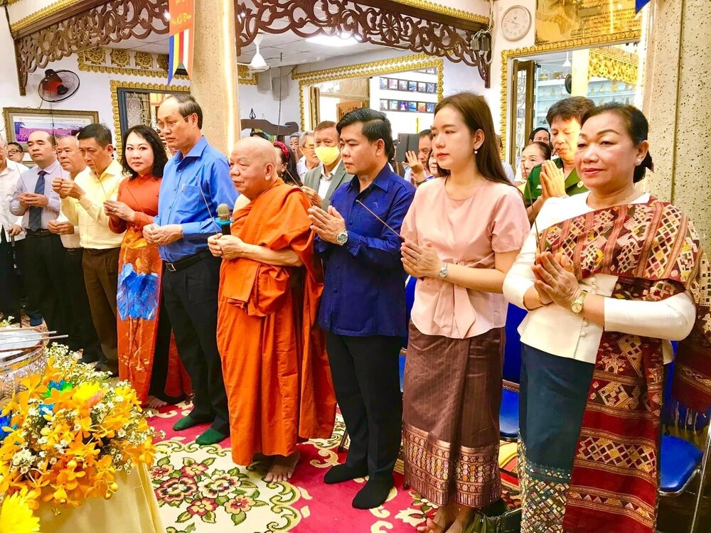 TP.HCM: Lễ hội Tết cổ truyền Campuchia - Lào - Myanmar - Thái Lan năm 2024 tại chùa Phổ Minh-1